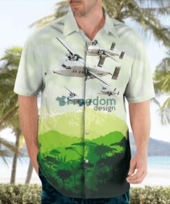 Army Short C-23 Sherpa Hawaiian Shirt Product Photo 4