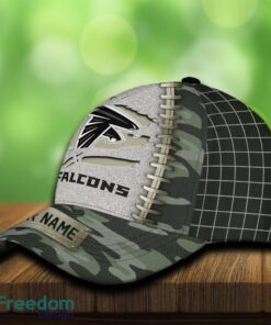 Atlanta Falcons 3D Hat And Cap Beach Design Camo Green For Fans Gift Custom Name - Atlanta Falcons 3D Hat And Cap Camo_3