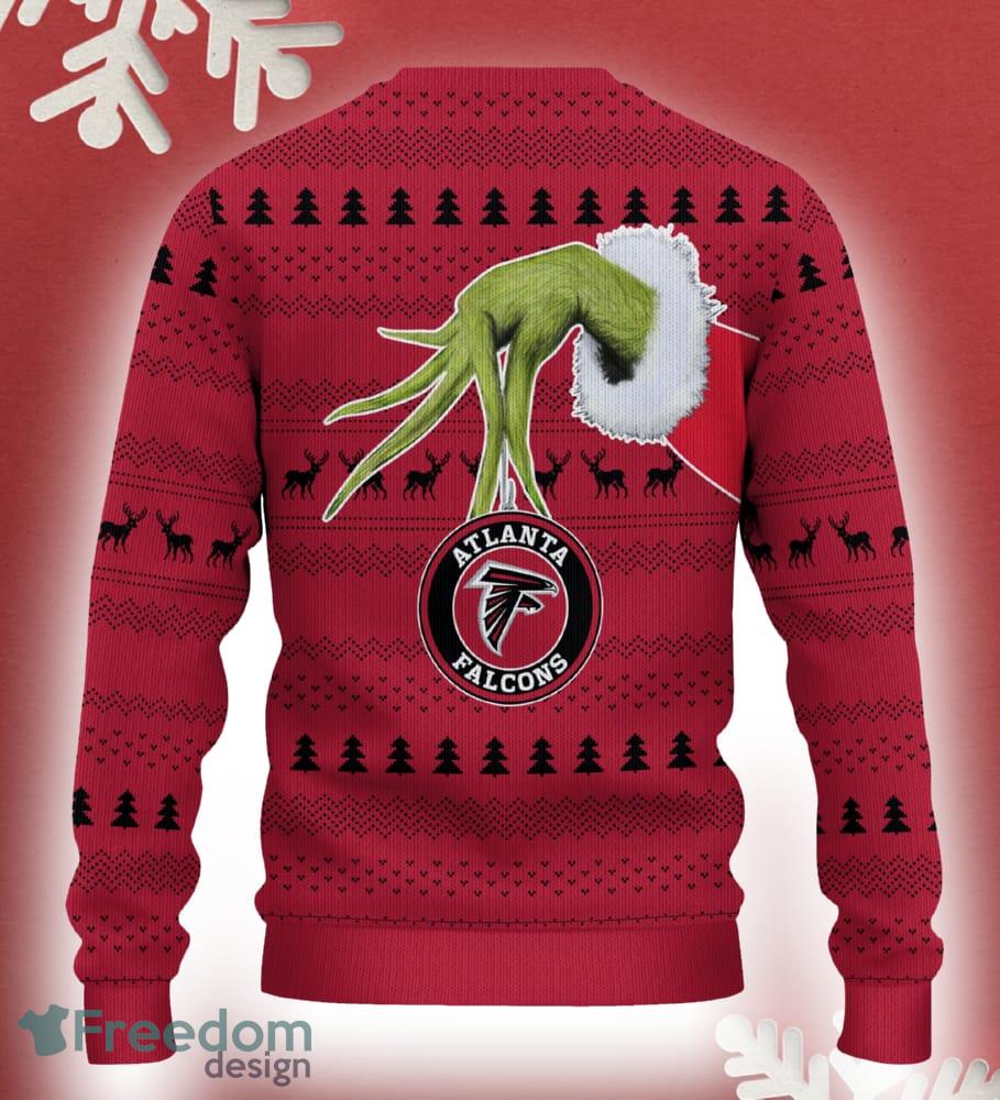 Atlanta Falcons Grinch Driving Funny 3D Ugly Christmas Sweater For Men Women image Atlanta Falcons Grinch Driving Funny 3D Ugly Christmas Sweater For Men Women - Atlanta Falcons Christmas Sweater Grinch Driving Photo 3