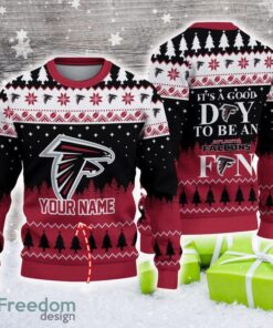 Atlanta Falcons Knitted Sweater For Men Women Fans Gift Christmas