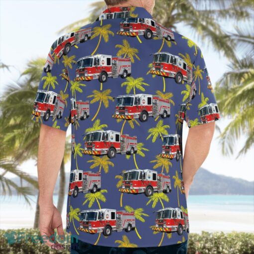 Atlanta Fire Rescue Department Atlanta, Georgia Hawaiian Shirt Beach Shirt Product Photo 2