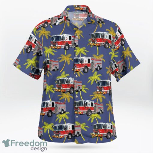 Atlanta Fire Rescue Department Atlanta, Georgia Hawaiian Shirt Beach Shirt Product Photo 3