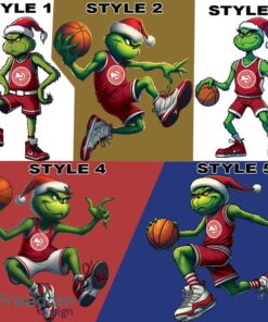 Atlanta Hawks Player Grinch Ugly Xmas Sweater Gift Holidays image Atlanta Hawks Player Grinch Ugly Xmas Sweater Gift Holidays - Atlanta HawksMulti Grinch Ugly Christmas Sweater Gift Adult Photo 3
