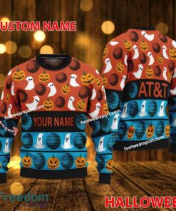 At&t Personalized Halloween Knitted Christmas Sweater Gift Holidays