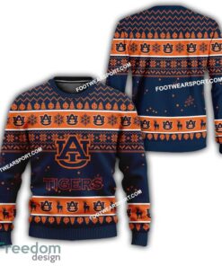 Auburn Tigers Logo Pattern Knitted Christmas Sweater Gift Holidays