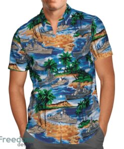 Australian Vietnam Era HMA Ships Hawaiian Shirt Beach Shirt Product Photo 2