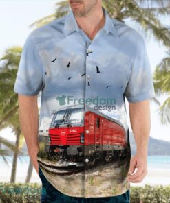 Austrian Federal Railways (OBB) Vectron-Lok Hawaiian Shirt Product Photo 3