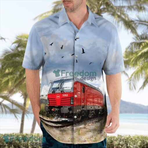 Austrian Federal Railways (OBB) Vectron-Lok Hawaiian Shirt Product Photo 3