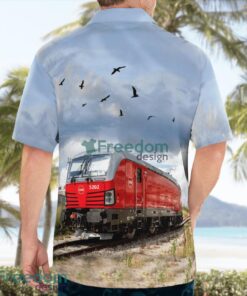 Austrian Federal Railways (OBB) Vectron-Lok Hawaiian Shirt Product Photo 4