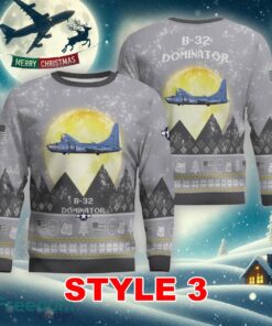 B 32 Dominator B32 Aircraft Moonlight Multi Color Knitted Xmas Sweater AOP Gift For Men And Women image B-32 Dominator B32 Aircraft Moonlight Multi Color Knitted Xmas Sweater AOP Gift For Men And Women - B-32 Dominator B32 Aircraft Moonlight Ugly Christmas Sweater_21