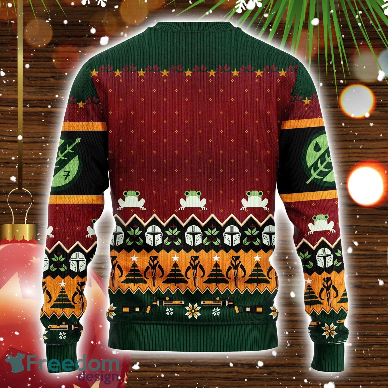 Baby Yoda Ugly Christmas Sweater Amazing Gift Christmas Gift For Men And Women image Baby Yoda Ugly Christmas Sweater Amazing Gift Christmas Gift For Men And Women Product Photo 2