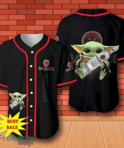 Bacardi Baby Yoda Baseball Jersey for All Genders