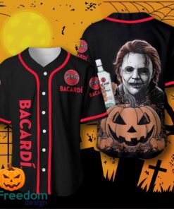 Bacardi Michael Myers Halloween Costume Baseball Jersey For Men And Women