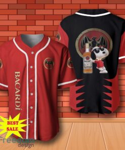Bacardi Snoopy Baseball Jersey for All Genders