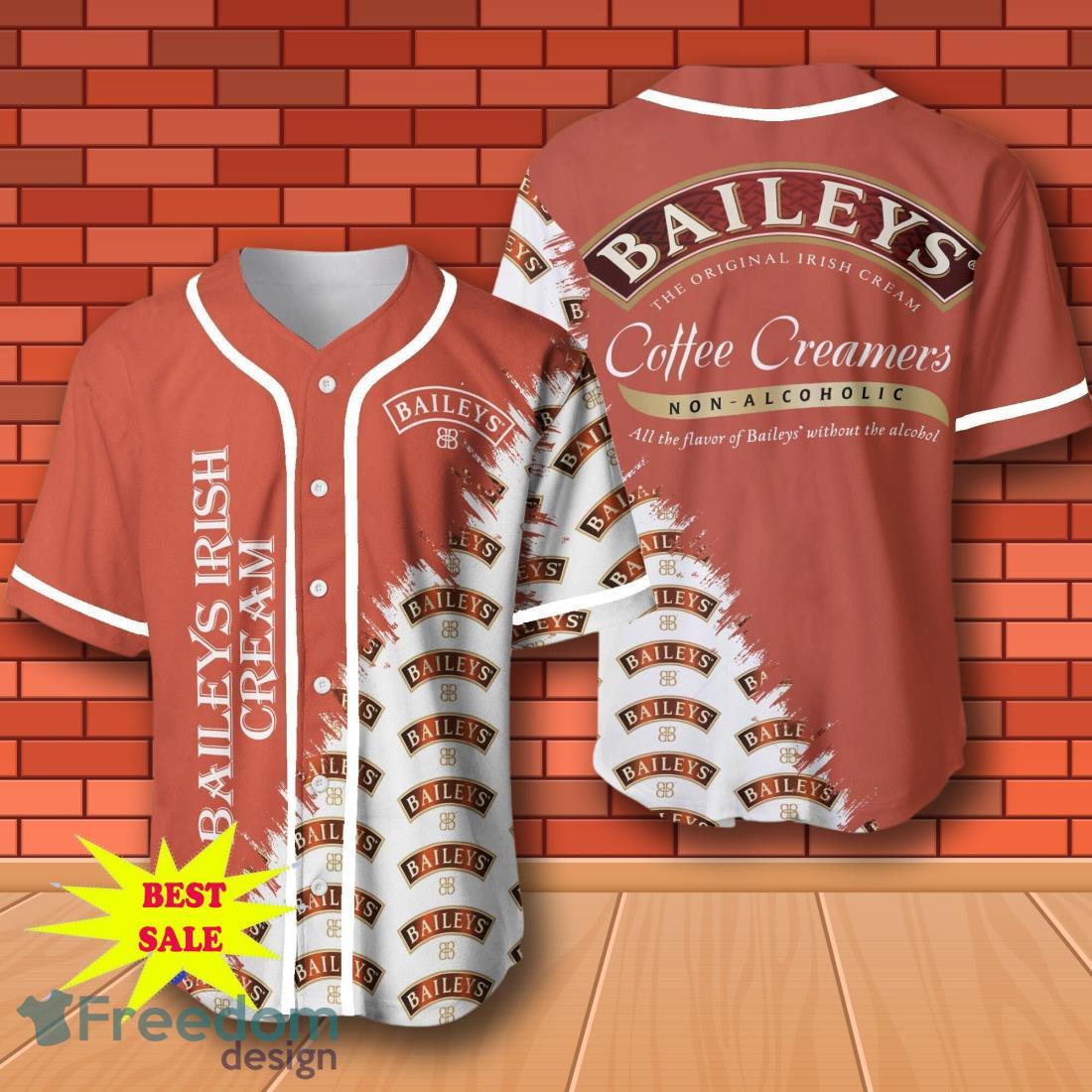 Baileys Irish Cream Baseball Jersey for All Genders image Baileys Irish Cream Baseball Jersey for All Genders Product Photo 1