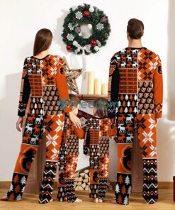 Baltimore Orioles Pajamas Set Custom Name Gift For Christmas Family Pajamas Set Product Photo 2