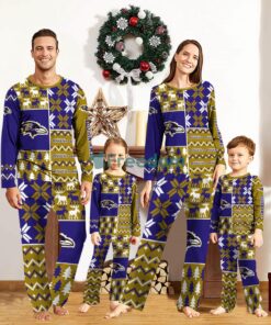 Baltimore Ravens Pajamas Set Christmas snowflake pattern Cute Pajamas For Family Christmas Gift Ideas Custom Name