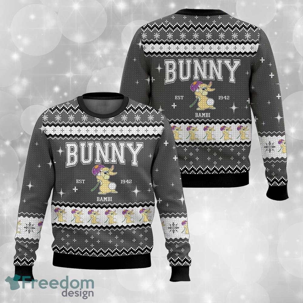 Bambi Ugly Sweater Ugly Christmas Sweater Gift For Men And Women - Bambi Ugly Sweater Ugly Christmas Sweater Gift For Men And Women