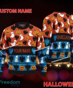 Barclays Personalized Halloween Ugly Christmas Sweater Gift Holidays