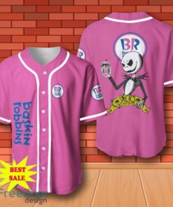 Baskin-Robbins Halloween Jack Skellington Nightmare Baseball Jersey for All Genders