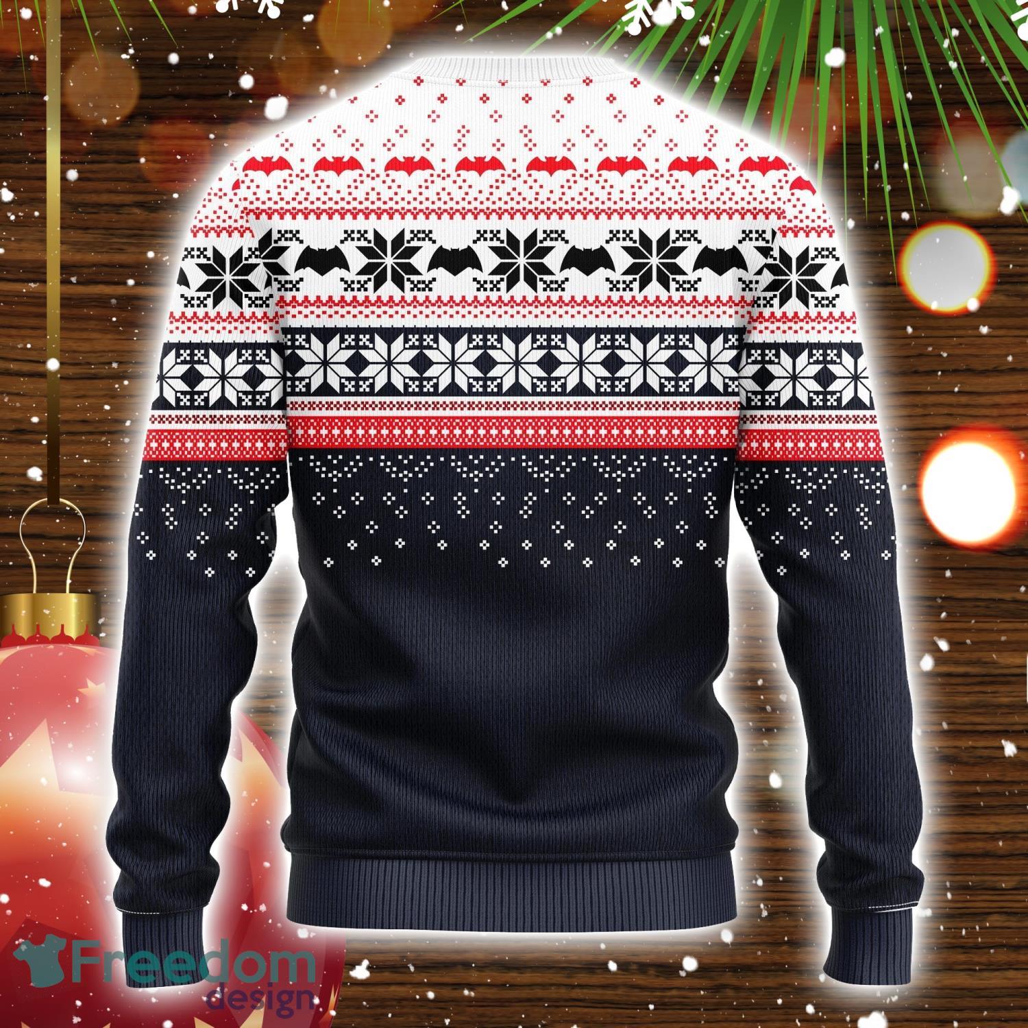 Batman Ugly Christmas Sweater Amazing Gift Christmas Gift For Men And Women image Batman Ugly Christmas Sweater Amazing Gift Christmas Gift For Men And Women Product Photo 2