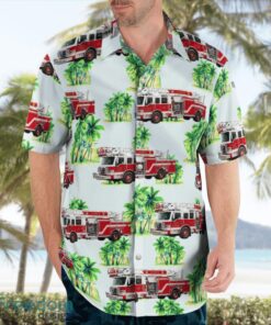 Beaufort Port Royal Fire Department South Carolina Hawaiian Shirt Beach Shirt Product Photo 4