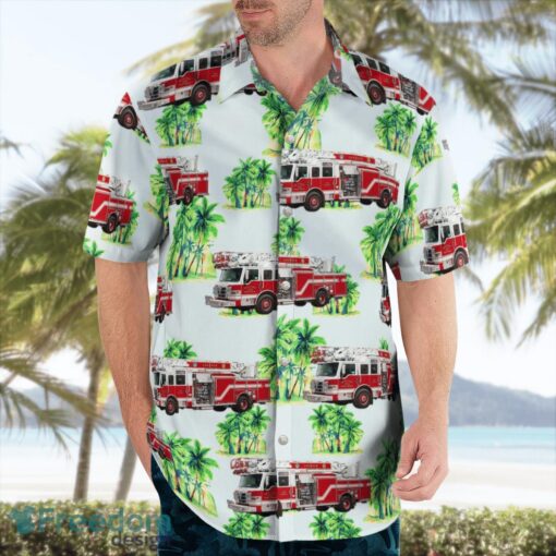 Beaufort Port Royal Fire Department South Carolina Hawaiian Shirt Beach Shirt Product Photo 4