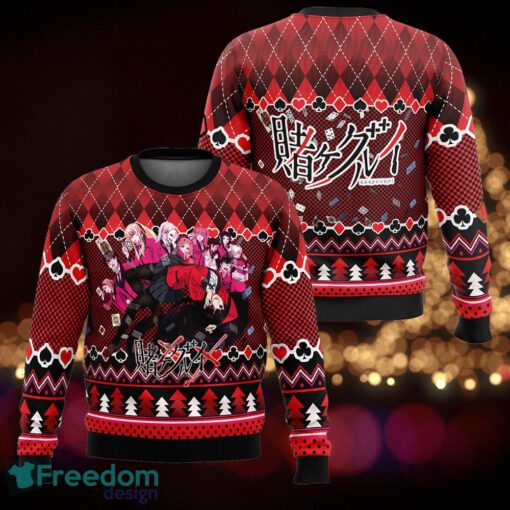 Beautiful Gambler Kakegurui Ugly Sweater Gift For Christmas - Beautiful Gambler Kakegurui Ugly Sweater Gift For Christmas