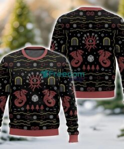 Beholder Dungeons & Dragons Ugly Christmas Sweater For Men And Women Christmas Holiday Gift