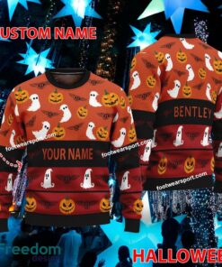 Bentley Car Racing Personalized Halloween Ugly Christmas Sweater Gift Holidays