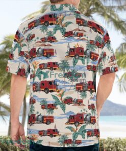 Bentonville, Arkansas, Bentonville Fire Department Hawaiian Shirt image Bentonville, Arkansas, Bentonville Fire Department Hawaiian Shirt Product Photo 4