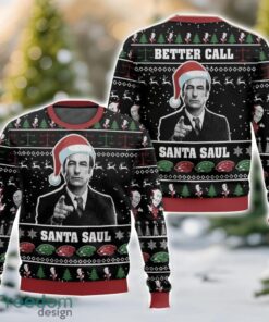 Better call Santa Saul Christmas Ugly Christmas Sweater 3D All Printed Sweater Christmas Gift