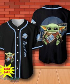Blue Moon Baby Yoda Baseball Jersey for All Genders
