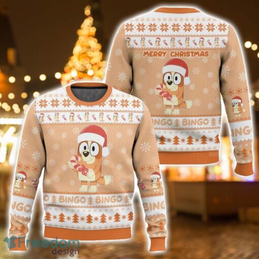 Bluey Family Christmas Ugly Christmas Sweater 3D All Printed Sweater Christmas Gift Product Photo 1