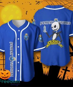Bombay Sapphire Halloween Jack Skellington Nightmare Baseball Jersey For Men And Women