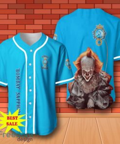 Bombay Sapphire Pennywise Halloween Baseball Jersey for All Genders