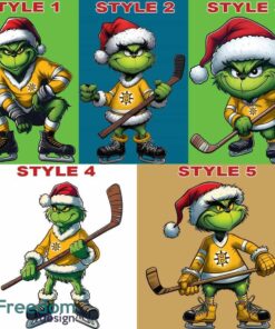 Boston Bruins New Grinch Ugly Christmas 3D Sweater Gift For Men And Women - Boston BruinsMulti Grinch Ugly Christmas Sweater Gift Adult Photo 3
