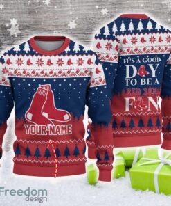 Boston Red Sox Knitted Sweater For Men Women Fans Gift Christmas
