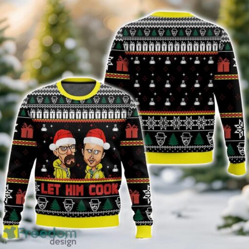 Breaking Bad “Let Him Cook” Christmas Ugly Christmas Sweater 3D All Printed Sweater Christmas Gift Product Photo 1