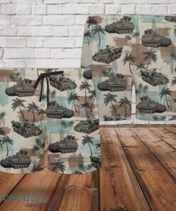 British Army Alvis Stormer HVM Combat Vehicle Hawaiian Shirt And Shorts Beach Gift Product Photo 2