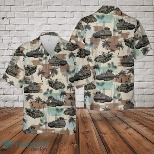 British Army Alvis Stormer HVM Combat Vehicle Hawaiian Shirt And Shorts Beach Gift Product Photo 1