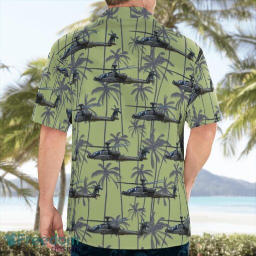 British Army Boeing AH-64E Guardian Hawaiian Shirt Beach Shirt Product Photo 2