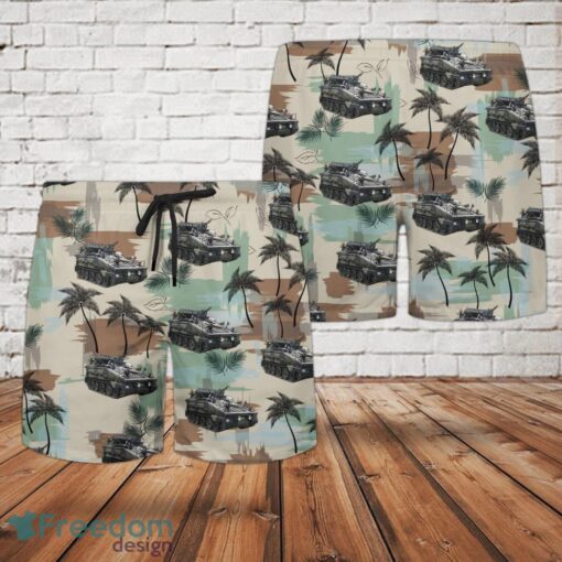 British Army FV 102 CVR (T) STRIKER Hawaiian Shirt And Shorts Beach Gift Product Photo 2