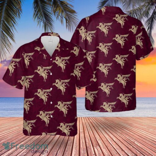 British Army Paras Airborne Forces Pegasus Hawaiian Shirt And Shorts Beach Gift Product Photo 1