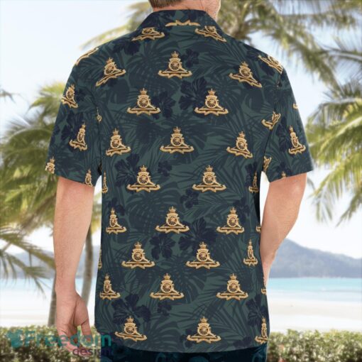 British Army Royal Artillery Hawaiian Shirt Beach Shirt Product Photo 2