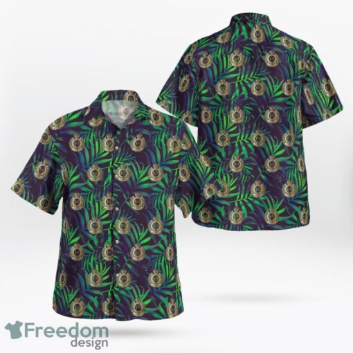 British Army Royal Engineers Hawaiian Shirt Beach Shirt Product Photo 1