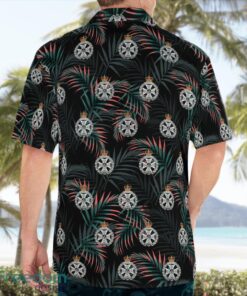 British Army Royal Green Jackets (RGJ) Hawaiian Shirt Beach Shirt Product Photo 2