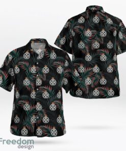 British Army Royal Green Jackets (RGJ) Hawaiian Shirt Beach Shirt Product Photo 1