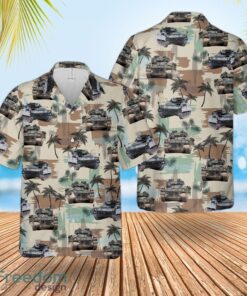 British Army Warrior Tracked Armoured Vehicle Hawaiian Shirt And Shorts Beach Gift