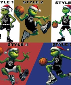 Brooklyn Nets Player Grinch Ugly Christmas Sweater Gift Holidays image Brooklyn Nets Player Grinch Ugly Christmas Sweater Gift Holidays - Brooklyn NetsMulti Grinch Ugly Christmas Sweater Gift Adult Photo 3
